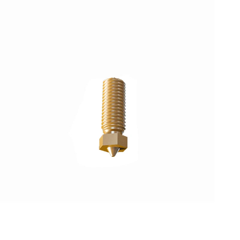 5PCS Original FLSUN V400 3D Printer Hotend Nozzle Brass Print Head Block Double Holes 0.4mm Extruder Part for 1.75mm Filament