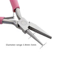 Round Concave Pliers Wire Looping Pliers Precision Jewelry Pliers Wire Looping Pliers For DIY Jewelry Making▪