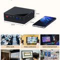 Texhoo MINI PC AMD Ryzen7 5800H R5-7530U 5625U 16G DDR4 2666MHz 512G SSD WIFI6 BT5.2 Desktop Mini Computers Dual 4k Display