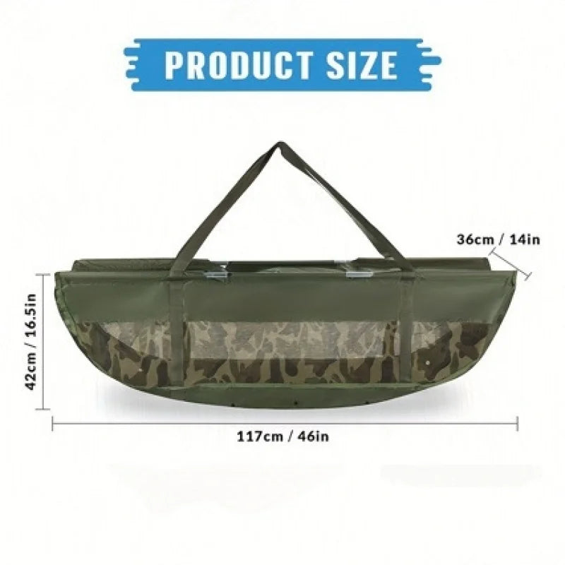 Heavy Duty Carp Fishing Weigh Sling PVC Waterproof Fish | SAMAG