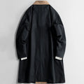 Plus Size 8XL Men Spring Trench Turn Down Collar Long Windbreaker Jacket Male Oversize Big Large Windproof Coat Autumn Outwear