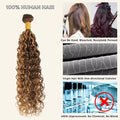 14-30 Inch Water Wave Bundles P4/27 Extension Brazilian Hair Weave Bundles 100% Brazilian Human Hair Wig 180 Density For Women