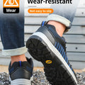 Work shoes for men, anti-shatter, anti-stab, anti-static, solid sole, all-season model
