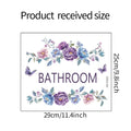 Waterproof Bathroom Wall Sticker PVC Home Art Room Decor Wall Door Stickers Bathroom Decoration Decal Home Supplies