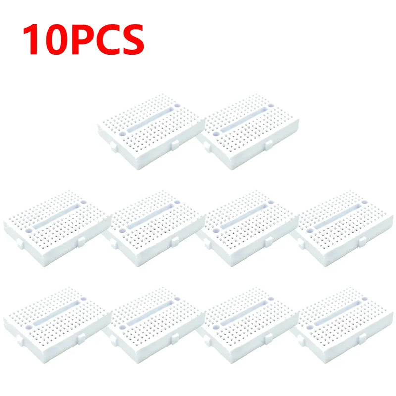 1-10PCS SYB-170 Mini Solderless Prototype Breadboard 170 Holes Breadboard Prototype Board 35x47mm for Small DIY Kits