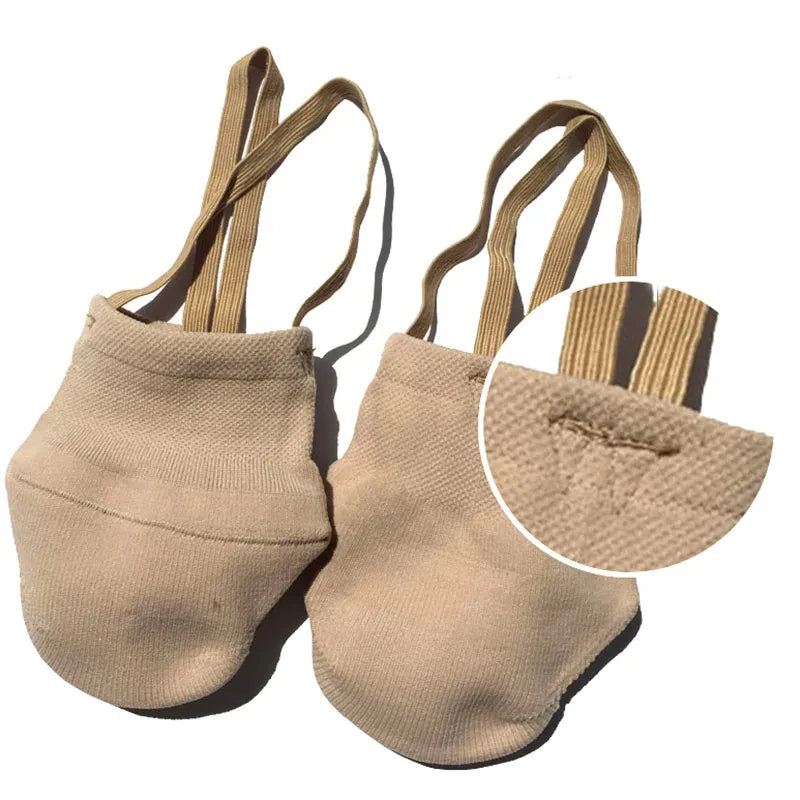 Rhythmic Gymnastics Soft Half Socks Art Gym Dance Shoes - View 2 | SAMAG