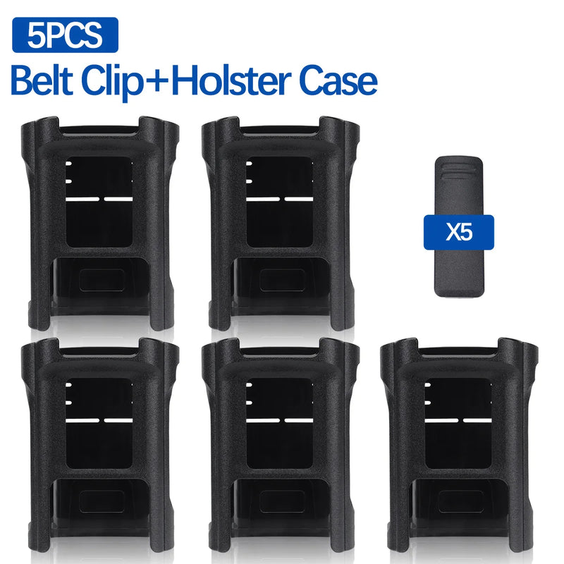 Original Baofeng UV-32/DM-32 Walkie Talkie Belt Clip Carry Holster Case For UV32/DM32 Two Way Ham Radio Accessories For Outdoor