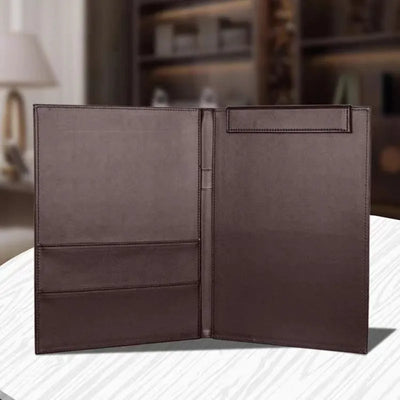 A4 PU Leather Planner Notebook Ring Binder File Folder | SAMAG
