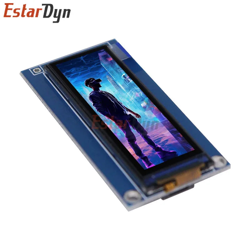 Estardyn 1.68-inch TFT LCD screen, NV3007 small screen, 142*428 long strip screen, LCD full view angle, SPI color screen