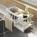 Sink Drain Sponge Holder Basket Brush Dishcloth Hanger Soap Stopper Kitchen | SAMAG