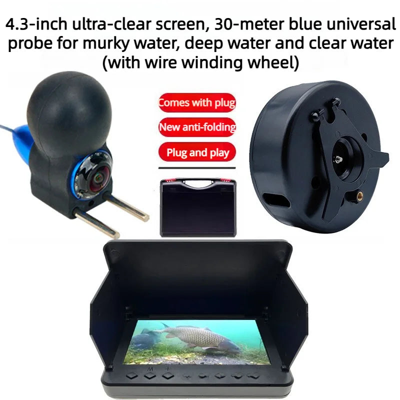 Portable Fish Depth Detector Visual Camera 4.3-Inch | SAMAG