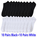 10/20/30 Pairs Unisex Comfort-Fit Ankle Socks Men Women | SAMAG