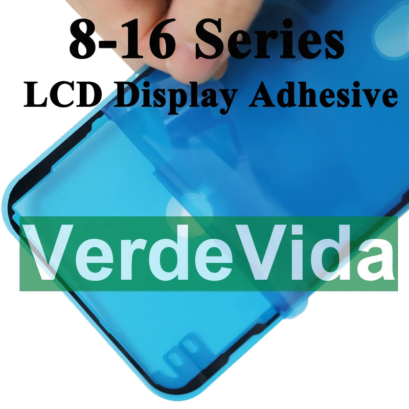 VerdeVida 3pcs OEM Screen Display Adhesive for iPhone 13 Pro Max 11 12 13 14 15 Plus XS X LCD Waterproof Glue Sticker Frame Seal