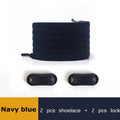Elastic Shoe Laces Buckle Lock No Tie Shoelaces Sneakers Flat Woven Shoelace without Ties Kids Adult Rubber Bands for Shoes