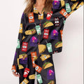 Extra Long Sleep Set Pajama, Casual Printed Fashion Pajama, Adult Comfortable Soft Pajama, Men's Winter Striped Sleepwear