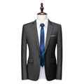 22 Color Men's Suit Jacket, Single Button V-neck Dress Coat Black Blue Red Slim Blazer Asian Size Terno Masculino, M-5XL 6XL