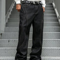 Men's Fashion Trend Casual Patchwork Distressed Flared | SAMAG