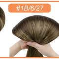 Full Shine Clip in Hair Extensions Human Hair Clip Balayage 7pcs 120g Double Weft Hair Extensions Human Hair For Woman