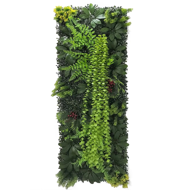 40*120CM Artificial Lawn Home Decoration Plants Wall Panels Plants Grass Branches Mixed Lawn Moss Grass