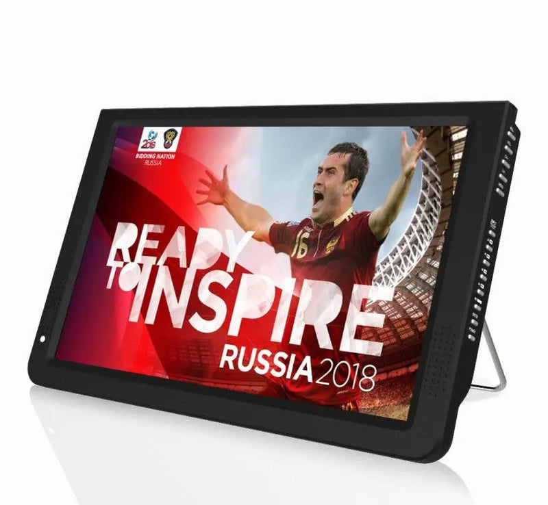 Portable 12 Inch Outdoor Small Analog Handheld Portable Rechargeable Mini TV