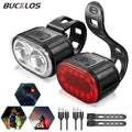 BUCKLOS Bike Lighting Front/Rear/Set Lights Bicycle Lamp Led Cycling Light Bike Lighting for Bicycle MTB Front Taillight Lantern