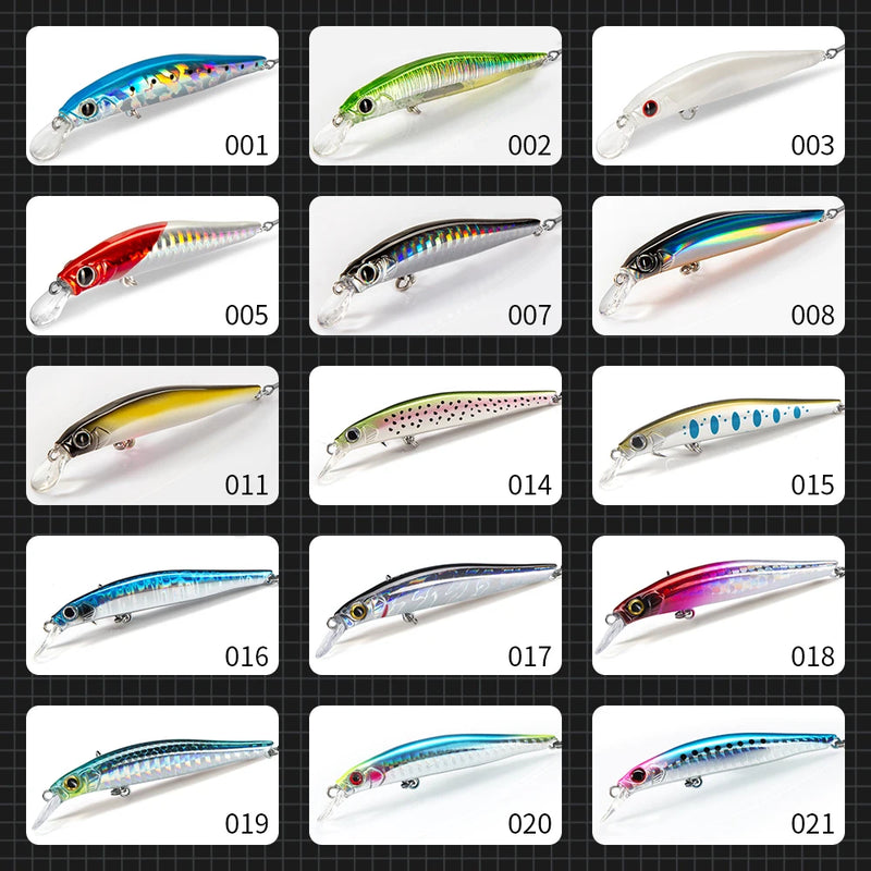 Hunthouse Artist Minnow Twitch Fishing Lure Jerkbait | SAMAG