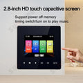 Home Theater Background Music System Audio In Wall Power Amplifier Bluetooths Player Sound TF AUX Control Panel Ceiling Speakers