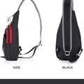 OIWAS Casual Crossbody Chest Bag Sling Shoulder Men's Bag One Strap Lightweight Male Bags Pouch DayPack for Men Travel Sport
