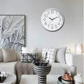 Luminous Wall Clock Large Dial  Wall Hanging Clock Travel Time Accuracy Travel Time Accuracy for School Decoration Bedroom