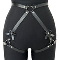 Women Punk Fashion Belt Street Style Waistband with Adjustable Suspenders Body Decor Harness Corset Belt Goth Clothing Accessory