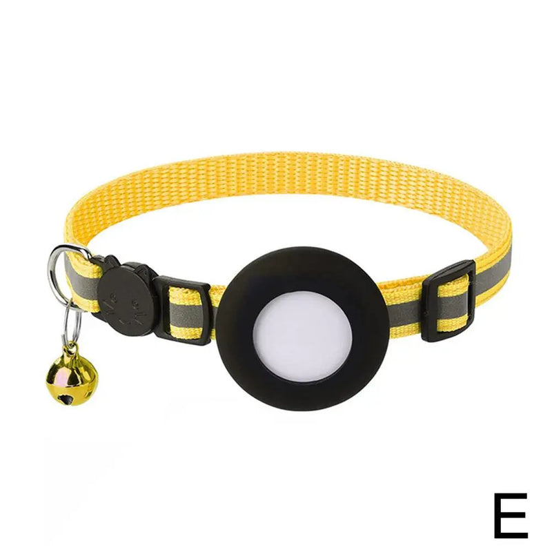Reflective Adjustable Cats and Small Dogs Collars with Bells Pet Supplies Anti-strangling Cats Necklace Breakaway Cat Collar