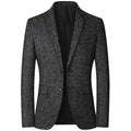 New Autumn Black Men Business Social Suit Jacket, Blue Fashion Blazers, Simple Homme Prom Party Dress Coats.