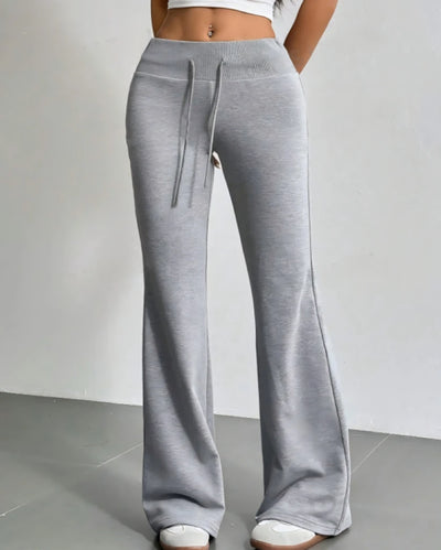Autumn and Winter New Solid Color Drawstring Women's | SAMAG