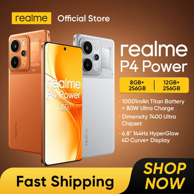 World Premiere] realme P4 Power 5G Smartphone 10001mAh | SAMAG