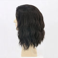 HAIRJOY Synthetic Hair Wigs Men Wigs Black Short Curly Hair Funny Wigs for Man Party Wig