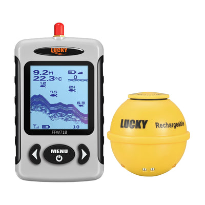 LUCKY Wireless Sonar Portable Fish Finder Sensor Echo | SAMAG