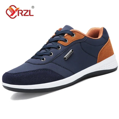 YRZL Men Shoes Spring Autumn Waterproof Walking Sneakers | SAMAG
