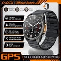 2026 New Military Smart Watch Men Built-in GPS 530mah Bluetooth Call 3ATM Waterproof Barometric Altimeter Sports Smart Watches