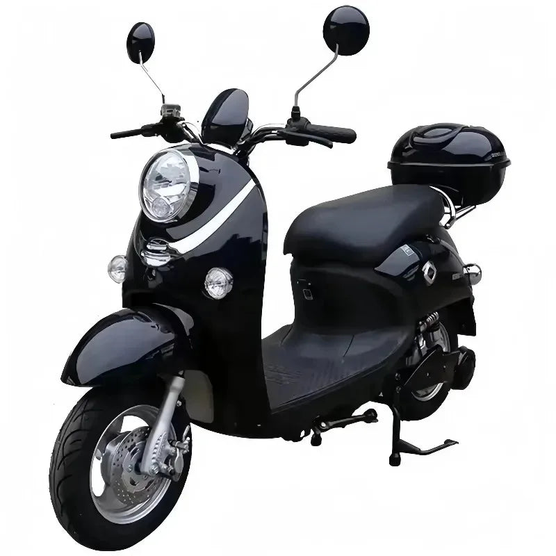 High-end High-Speed 60V Brushless Electric Moped Scooter For Adults Long Range 500W Motor Disc Brake Electronic Smart Type