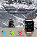2026 New Rugged Military GPS Smart Watch Men Bluetooth Call Health Monitoring Sports 5ATM Waterproof Smartwatches Man Pk HW12