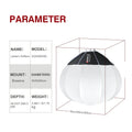 TRIOPO Lantern Softbox Light Modifier 55/65/85cm Quick Release for Sokani X100 COLBOR Godox Aputure Bowens Mount LED Video Light