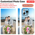 Custom Photo Cases For iPhone 17 16 15 14 13 12 11 Pro 17Pro Max Air Mini Plus Silicone Transparent Leather Glass Plastic Cover