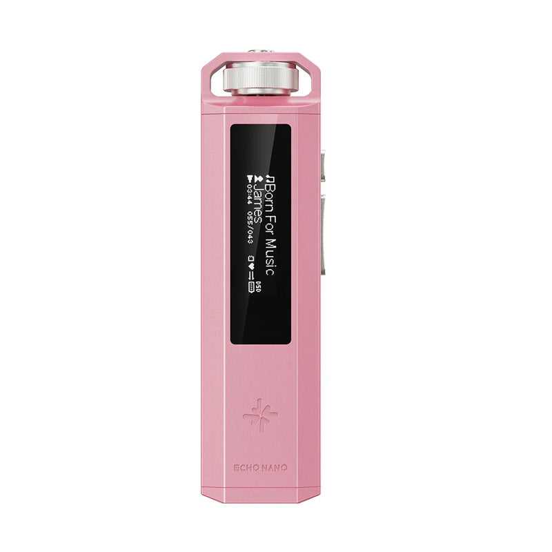 FiiO ECHO NANO Retro Music Player, Pocket-Sized HiFi MP3 Player with OLED Display, USB DAC, Lossless Audio