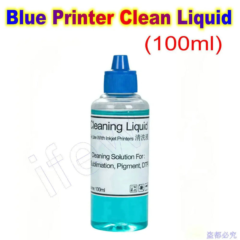 Print Head Dtf Cleaner Printer Cleaning Liquid Kit for Epson Canon HP Brother Nozzle Cleaning Solution Fluid Clean Printer Heads