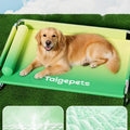 Stainless Steel Dog Bed Washable Elevated Dog Bed Pet Furniture Long-Lasting Cooling for Large Dogs