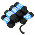 1pcs Brazilian Wool Hair Synthetic Crochet Hair Extensions for Women African Hair Yarn for Natural Black, Jumbo Braids