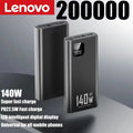 Lenovo 2026 New 500000mAh 140W Super Fast Charging Ultra Capacity Power Bank CCC Certified Portable Charger for iPhone Samsung