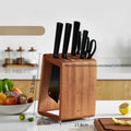 Solid Wood Knife Rack Multi - functional Kitchen Antibacterial Mildew - proof Household Storage - View 6 | SAMAG