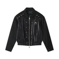 Subculture Harajuku Vintage Safari Coats Men Hooded Loose Zipper Sweatshirts Casual Streetwear Stand Neck Jacket Autumn Winter