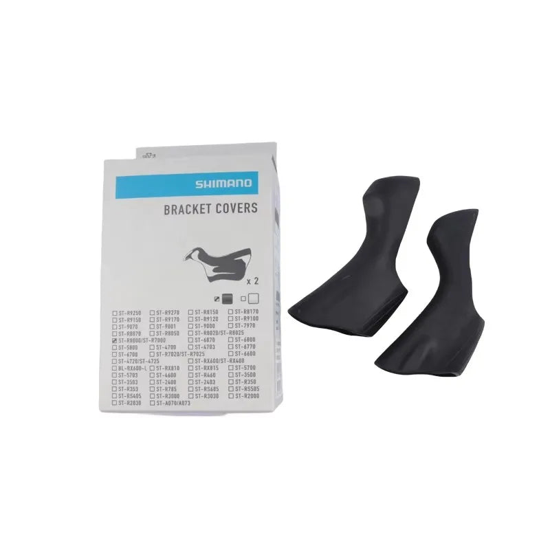 Shimano ST 5800 6800 6870 9000 A070 Ultegra Di2 STI BRAKE LEVER Black HOODS-1 PAIR bracket covers